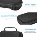 Carrying Case for Nintendo Switch 2(2025) - Hard Travel Shell Protective Storage Bag Holds 10 Game Cartridge and Tempered Glass Screen Protector for Nintendo Switch 2, Waterproof & Shockproof Design