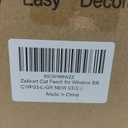 Zakkart Cat Perch for Window Sill with Bolster - Orthopedic Hammock Design with Premium Hardwood & Robust Metal Frame - Cat Window Seat for Large Cats and Kittens - Natural Color Wood Gray Bed, 24''W