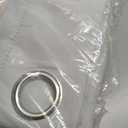 NICETOWN Room Darkening Draperies Curtains Panels, Greyish White, 2 Panels, 42 by 78, Window Treatment Thermal Insulated Grommet Room Darkening Curtains/Drapes for Bedroom