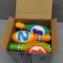 iPlay, iLearn Kids Bowling Toys Set, Toddler Indoor Outdoor Activity Play Game, Soft 10 Foam Pins & Two Balls Playset, Educational, Birthday Party Gift for 18 24 Months, 2 3 Year Old Children Boy Girl