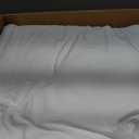 Andency White California King Comforter Set (104x96Inch), 3 Pieces Cute Pinch Pleat Cal King Bedding Comforters & Sets, Oversized Pintuck Soft Down Alternative Bed Set for All Season