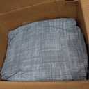 Madison Park Essentials Queen Comforter Set, Bed in a Bag Queen, Watercolor Print Coastal Comforter & Chambray Cotton Sheet Set, All Season Bedding Set, Saben, Aqua Queen (90 in x 90 in) 9 Piece