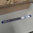 Pacific Arc Stainless Steel Ruler with Inch and Pica Measurements, 18 Inches Rubber Backed