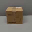 SIDUCAL Ceramic Rustic Farmhouse Vase | 6 Inch Pottery Decorative Flower | Boho | Terracotta Vase for Home Decor Table, Living Room, Bathroom Decoration, Shelf Decor, Mantel, Bronze