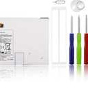 Replacement Battery Compatible with Samsung Galaxy Tab A 2019 10.1 inch SM-T510 SM-T515 GH43-04936A EB-BT515ABU with Toolkit