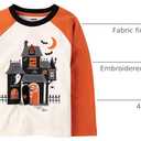 Gymboree Boys' and Toddler Embroidered Graphic Long Sleeve Raglan T-Shirts, Bunnys Tail, 2T