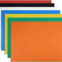 uxcell 7 Pcs Dry Erase Magnetic Strip 11.7" x 8" Magnetical Sheet Labels Stickers Writable Colorful for Whiteboards Refrigerator and Crafts