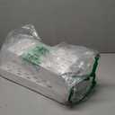 SPACELEAD Slim Storage Cart 3 Tier, Bathroom Organizer Rolling Utility, Mobile Shelving Unit Slide Out for Office, Kitchen, Laundry Room & Narrow Places, White