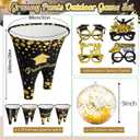 Graduation Party Games, 21 Pcs Granny Pants Outdoor Game Set, Giant Graduation Pants with Pump, Bouncy Balls & Novelty Glasses, Toss Game for High School College Class of 2026 Party