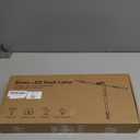 ONEMIX 42" LED Desk Lamp with Clamp, Architect Desk Light with Remote, Adjustable 4-Segment Bar, 1800LM Bright, Eye-Caring Desk Lamp for Home Office, Reading, Study, Dual Monitors, Workbench (Black)