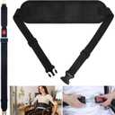 53 Inches Wheelchair Seat Belt and Adjustable Medical Wheelchair Safety Harness Wheelchair Seat Belt Patient Restraints Straps Anti Fall Constrained Bands Utilized on Wheelchair or Chair