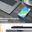 For Galaxy A17 5G Case with 2 PCS Screen Protectors,Girls Women Slim Flexible TPU Bumper Shock Absorption Rubber Soft Cover for Samsung Galaxy A17 5G (Clear, Samsung Galaxy A17 5G)