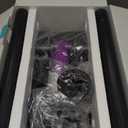 Cordless Vacuum Cleaner, Powerful Suction Vacuum Cleaners for Home, Stick Vacuum Cordless Rechargeable with LED Screen and 3-Speed Suction, Lightweight Handheld Vacuum for Pet Hair, Hard Floor, Carpet (Purple)