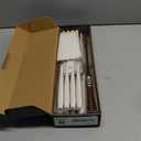 Christmas Decorations, 20 PCs Floating Candles with Wand Magic Hanging Candles, Flickering Warm Light Flameless Floating LED Candle with Wand Remote, Battery Operated Taper Candle Set for Theme Party