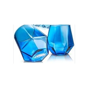 Wine2Go Diamond Silicone Glasses 9oz