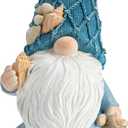 Etlemonde Beach Gnomes Statues,Ocean Gnomes,Nautical Themes Decoration,Beach, Gnome Carrying a Bucket