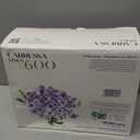 Carressa Linen Luxury Egyptian Cotton Queen Stripe Sheet Set, 600 Thread Count Extra Long Staple 4 PC Set, Queen Damask Sheets, Soft, Cooling Sateen Weave Sheets Upto 18" Deep Pocket - Light Blue