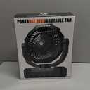 FRIZCOL 3-in-1 Camping Fan - Portable Fans Rechargeable - 24000mAh Battery Powered Fan(105Hrs) with Light & Remote for Indoor, Outdoor, Tent, Travel, Fishing, Jobsite, Gifts for Men Dad Him - Green