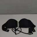 Tempt Me Women Twist Bandeau Bikini Top Strapless Swimsuit Top Only, Black, M