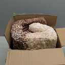 OLANLY Bathroom Rug Mat 30x20, Extra Soft and Absorbent Microfiber Bath Rugs, Non-Slip Plush Shaggy Bath Carpet, Machine Wash Dry, Bath Mats for Bathroom Floor, Tub and Shower, Brown