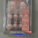 BTArtbox Press on Toenails Short, Pink Ombre Toenail Press Ons Square for Women, Light Weight & Fit Perfectly Press on Toe Nails with Glue, Fake Toenails in 16 Sizes 32 Toenails Kit, Baby Boomer Pink