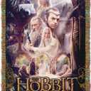 Northwest Lord Of The Rings - The Hobbit Woven Tapestry Throw Blanket, 48" x 60", Last House