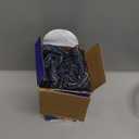 MIULEE Pack of 2 Decorative Burlap Linen Throw Pillow Covers Modern Farmhouse Vintage Pillowcase Rustic Woven Textured Cushion Cover for Sofa Couch Bed 20x20 Inch Blue