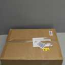 Height Adjustable Computer Tower Stand with Charge Station and USB Charging Port, 2-Tier ATX-Case Cart, Under Desk Mobile PC Stand, CPU Holder Cart with Locking Caster Wheels for Fits Most PC (Brown)