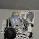 30th Birthday Decorations, Dusty Blue 30 Birthday Decorations for Men Women, Blue Sliver Black Birthday Party Decor with Happy Birthday Banner, Number Balloons, Foil Balloons, Swirl