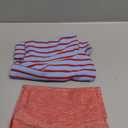 KYEESE 2Pack Dog Sweater Soft Dogs Clothes Warm Pets Clothes Stretchy Pet Sweatshirt Dog Sweaters for Small Dogs Girl Turtleneck Pet Coats Pullover Small Pets Sweaters (Medium (7-11lbs), 7# Stripe+ red)