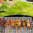 20 Pack Disposable Aluminum Grill Liners, 12" x 20" Rollable Grill Sheets for Grill Grates of Outdoor Charcoal BBQ