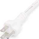 Amazon Basics Extension Cord, 3 Ft, 3-Prong Outlet Extender, Indoor Use, 13 Amps, 125V, White