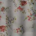 Rectangle Tablecloth Pastoral Style, Waterproof & Stain Resistant Table Cloth Wrinkle Free Table Cover for Dining/Kitchen/Patio, Washable Indoor & Outdoor Use, 55"X86" Red