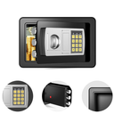 MLJ 0.45 Cu.ft Small Safe Box with Key, Mini Money Box, Hidden Digital Home Safe, Suitable for Home, Office or Company (No Coin Slot)