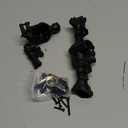 KYX Racing Metal Front & Rear Axle Housing Axle Shell w/Black Cover for 1/10 RC Crawler TRX-4