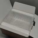 UNIQOOO Clear Acrylic Card Box w/Slot, Thick DIY Wedding Box Blank White Print, Large 10x10x5.5 in, for Reception Decoration Fundraiser Money Box Election Ballot Graduation Keepsake Party Favor