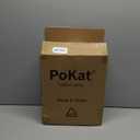 PoKat 20.75" Small Modern Ceramic Table Lamps Set of 1 for Bedroom, White Bedside Lamps for Night Stands, Farmhouse Desk Decor Gift Nightstand Table Lamps for Living Room End Table Beige