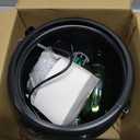 JOICEE Halloween Decorations Indoor, Magic Floating Potion Bottles with Mist Maker Halloween Witches Cauldron DIY Black Floating Potion Bowl set for Halloween Party Decorations Home Mantel Table Decor