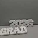 2026 Graduation Decorations- Light Up Letters "GRAD 2026" Class of 2026 Graduation Party Decorations Sign-Ornaments for Class of 2026 Preschool High School College Table Centerpieces Decor Party Supplies
