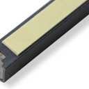 5 Pack Modern Aluminum Waterproof Mezuzah Case, Made in Israel, Fit up to 5" / 12cm Mezuzah Scroll, Easy Peel and Stick (Scroll Not Included)