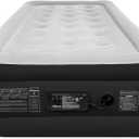 SoundAsleep Products Dream Series Luxury Air Mattress, ComfortCoil Technology, Built-in High Capacity Pump for Home, Camping- Double Height, Adjustable, Inflatable Blow Up, Portable - Twin Size