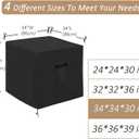 Air Conditioner Cover for Outside Unit, Heavy Duty Large Universal Veranda, Winter AC Cover for Standard American Furniture Central Outdoor 34 x 34 x 30 inch