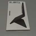 Universal Travel Keyboard Plus, New Dual Bluetooth Portable Keypad with 7-Color Backlit & Any-Angle Stand, Wireless Tablet Keyboard for iPad/Z Fold/Galaxy Tabs/Phones, Keypad for iOS/Android/Windows (Black)