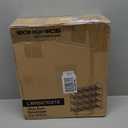 SONGMICS Shoe Rack, 4 Tier Shoe Organizer for Closet, Holds up to 16 Pairs of Shoes, Shoe Rack for Front Door Entrance, Metal Shoe Shelf with Adjustable Tilt Angle, for Entryway, Garage, Grey