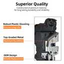 SYERAL Power Door Lock Actuator Front Right Passenger Side 931-403 Latch Motor Replacement for Toyota 4Runner Camry Corolla Tundra Sequoia, Lexus ES350 GS350 LS460 RX450h Scion tC xB xD iQ