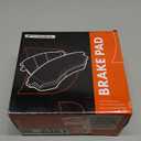 A-Premium Front Ceramic Disc Brake Pads Set Compatible with Volvo S60 2011-2018, XC70 2008-2016, S80 2007-2016, V60 2015-2018, S40 2012, V70 2009-2010 & Land Rover LR2, Range Rover Evoque, 4 Pcs