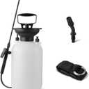 Amazon Basics Garden Sprayer for Gardens and Flower Beds, 1.3 Gallon (5L) Capacity with Extension Wand