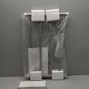 HEATGENE Towel Warmer 4 Bar Towel Dryer Wall-Mounted Plug-in Bath Towel Heater - Brushed