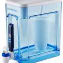 ZeroWater 22-Cup Ready-Read 5-Stage Water Filter Dispenser with Instant Read Out - 0 TDS for Improved Tap Water Taste - IAPMO Certified to Reduce Lead, Chromium, and PFOA/PFOS