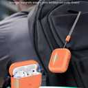 ESR for AirPods Pro 3 Case, Compatible with AirPods Pro Case 3rd Generation (2025), Compatible with MagSafe, Full Drop Protection Cover with Lanyard, Orange